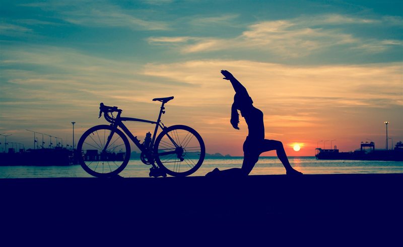 yoga cycliste