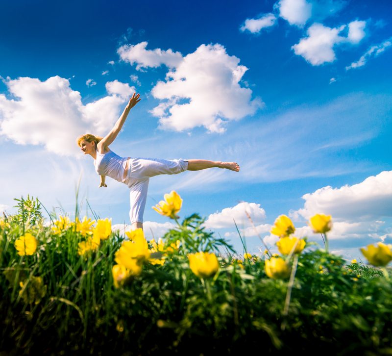 Le yoga pour bien accueillir le printemps